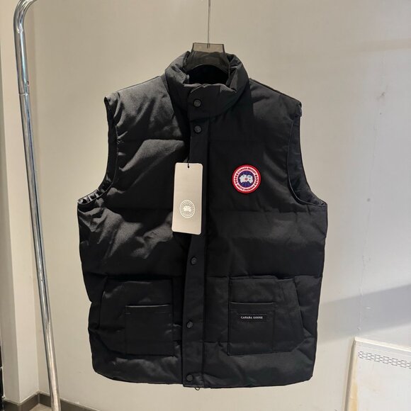 Canada Goose Freestyle Crew Gilet Vest Body Warmer Fusion Fit Black - Picture 1 of 7